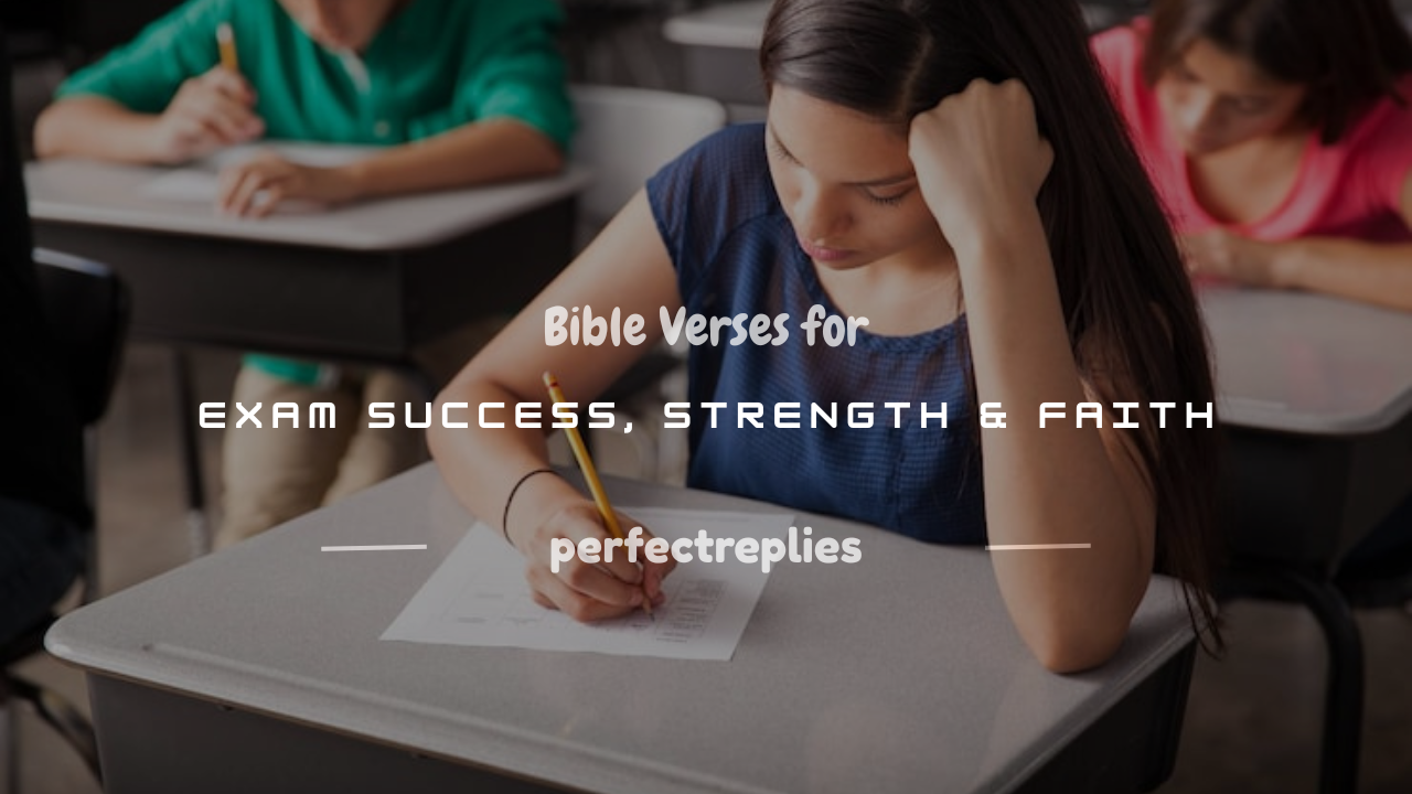 Read more about the article 75+ Bible Verses for Exam Success, Strength & Faith